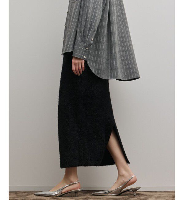 Diagram「ラメフェザーニットスカート」|スカート|