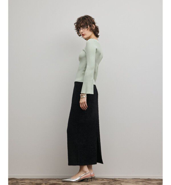 Diagram「ラメフェザーニットスカート」|スカート|