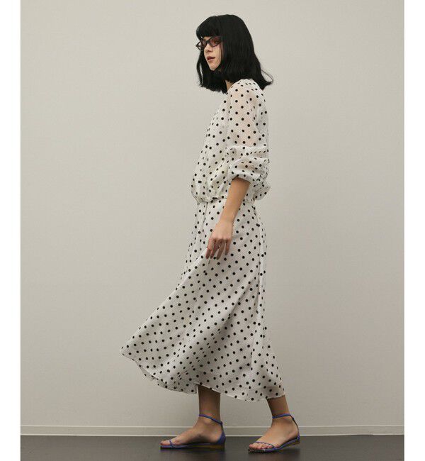 Diagram「ドットフロッキータックスカート」|スカート|