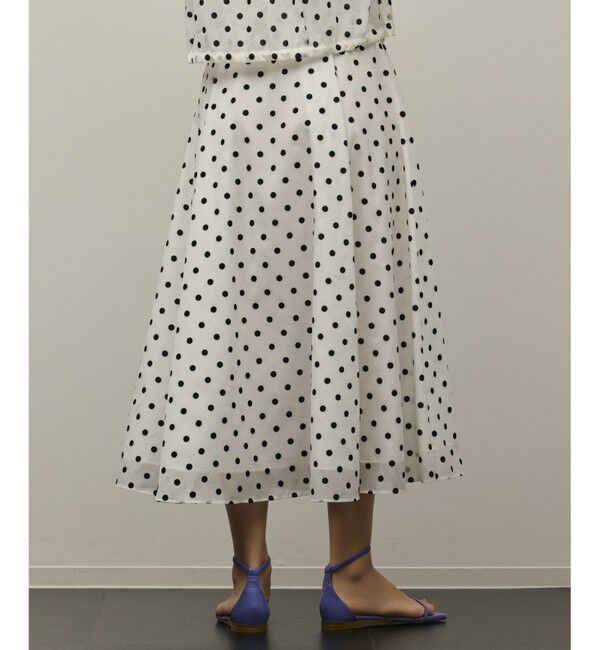 Diagram「ドットフロッキータックスカート」|スカート|