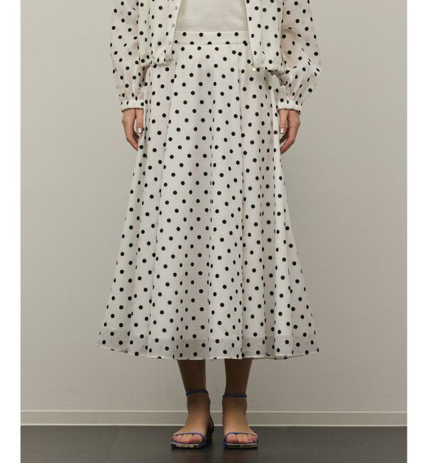 Diagram「ドットフロッキータックスカート」|スカート|