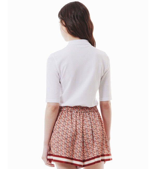 LACOSTE「スリムフィットハーフスリーブポロシャツ」|ポロシャツ|