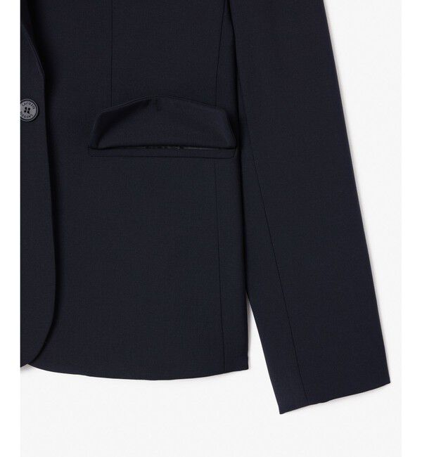 LACOSTE「スリムフィットウールブレンドブレザー」|テーラードジャケット|