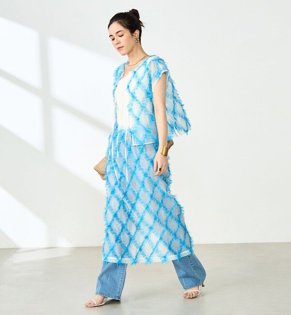 NOLLEY'S「《セットアップ対応》KIRYUバイヤスカットジャガードスカート」|スカート|