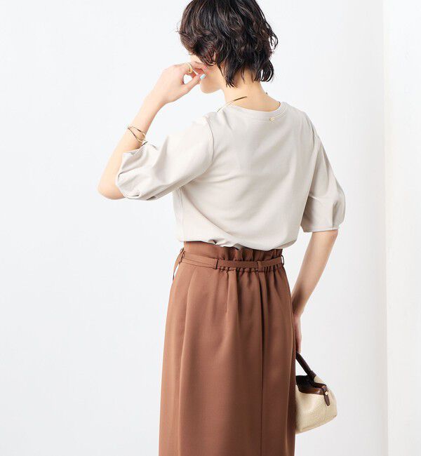 NOLLEY'S「高機能 LA＋スムース5分袖プルオーバーカットソー」|Tシャツ・カットソー|