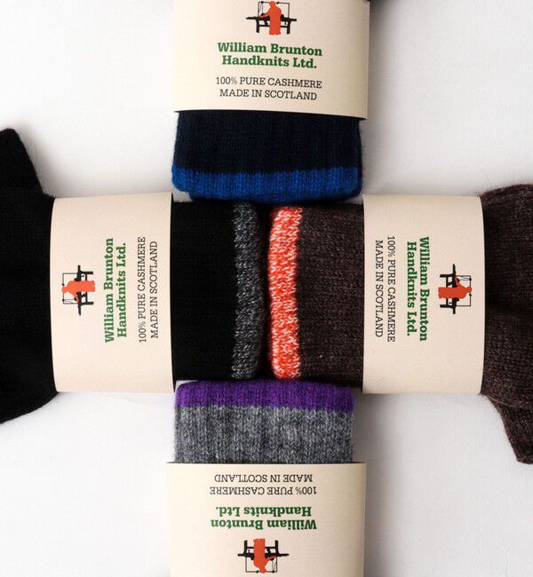 NOLLEY'S goodman「【William Brunton/ウィリアム・ブラントン】別注カシミヤフィンガーレスグローブ」|手袋|