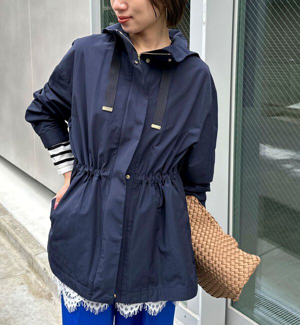 NOLLEY'S「【WEB＆一部店舗限定色アイテム】ウォッシャブル2WAY撥水フーテッドブルゾン」|ブルゾン・スタジャン|