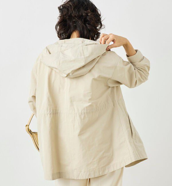 NOLLEY'S「【WEB＆一部店舗限定色アイテム】ウォッシャブル2WAY撥水フーテッドブルゾン」|ブルゾン・スタジャン|