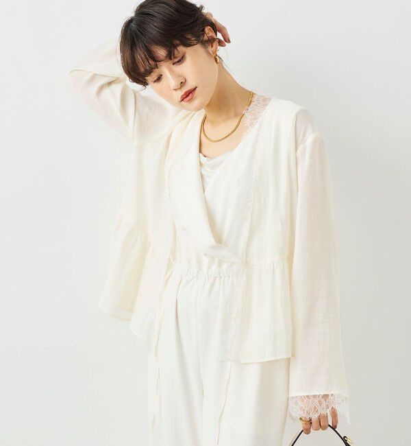 NOLLEY'S sophi「ウォッシャブルバックサテンサロペット」|オールインワン|