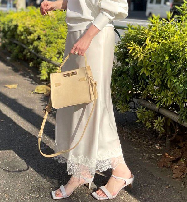 NOLLEY'S「HINERI スエードバッグS」|トートバッグ|