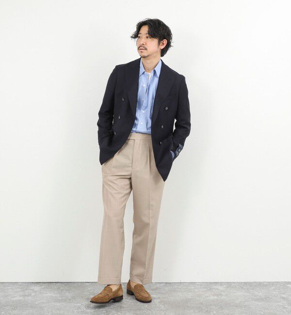 NOLLEY'S goodman「ウォッシャブルウールワイドスラックス 26SS」|スラックス|