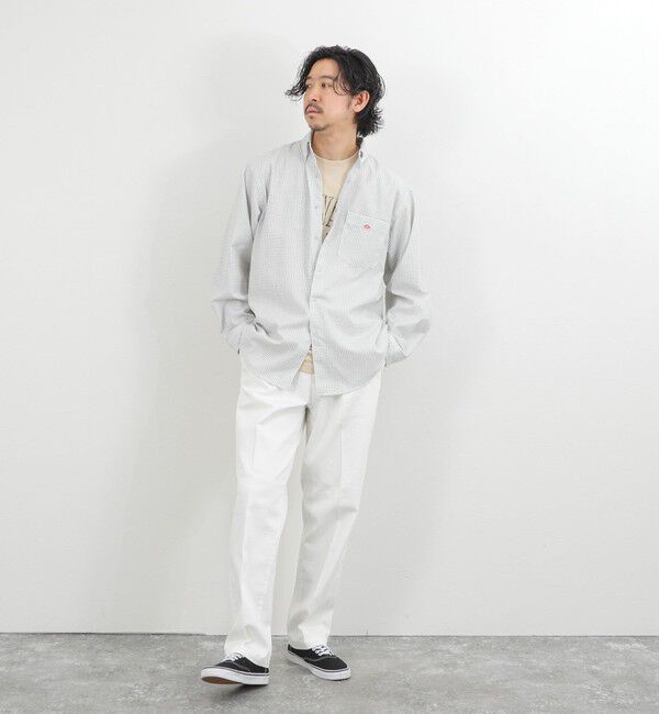 NOLLEY'S goodman「【DANTON/ダントン】DT-B0293POD DOT BUTTON B.D. SHIRT LS 26SS」|シャツ・ブラウス|