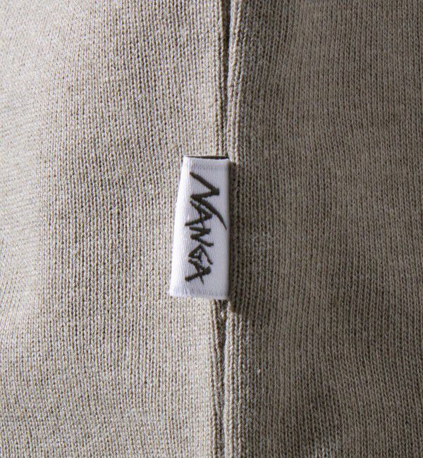 GLOSTER「【NANGA&times;GLOSTER】別注 ワンポイントロゴ刺繍 バックプリントTシャツ」|Tシャツ・カットソー|