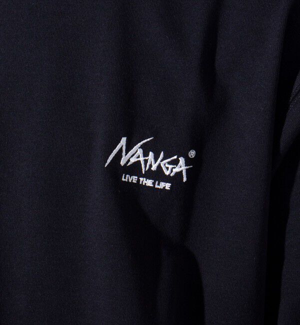 GLOSTER「【NANGA&times;GLOSTER】別注 ワンポイントロゴ刺繍 バックプリントTシャツ」|Tシャツ・カットソー|