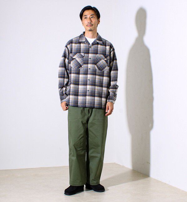 GLOSTER「【PENDLETON】Open Collar Shirt オープンカラーシャツ」|シャツ・ブラウス|