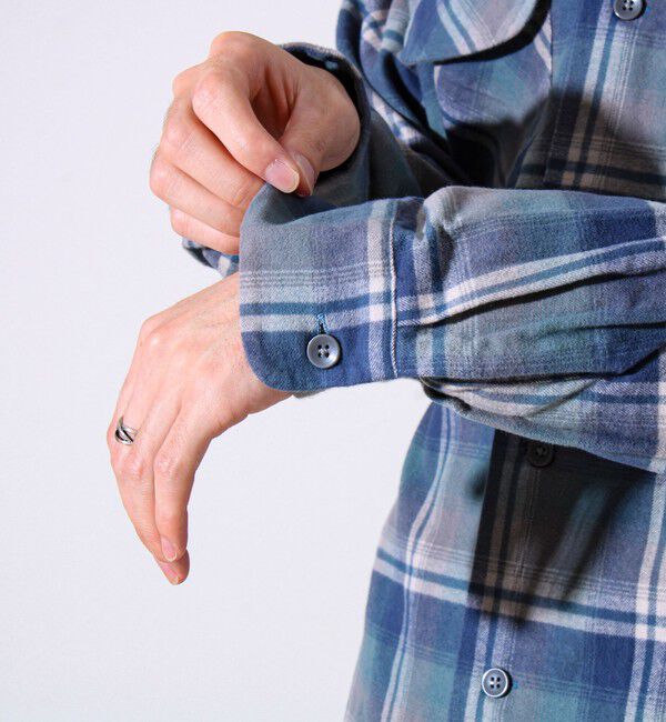 GLOSTER「【PENDLETON】Open Collar Shirt オープンカラーシャツ」|シャツ・ブラウス|