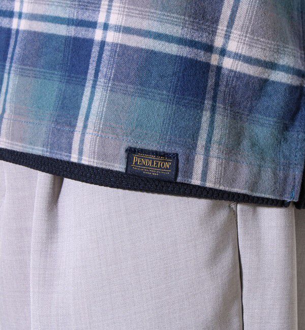 GLOSTER「【PENDLETON】Open Collar Shirt オープンカラーシャツ」|シャツ・ブラウス|