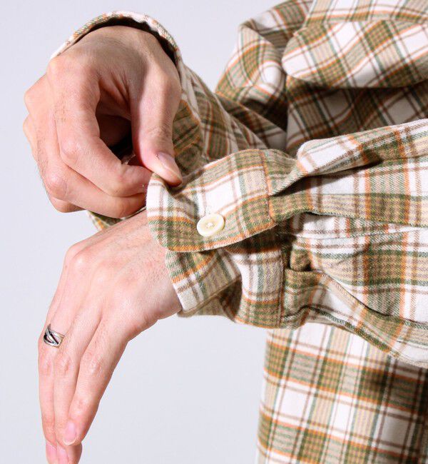 GLOSTER「【PENDLETON】Open Collar Shirt オープンカラーシャツ」|シャツ・ブラウス|