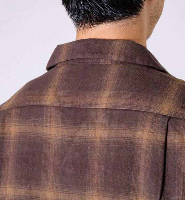 GLOSTER「【PENDLETON】Open Collar Shirt オープンカラーシャツ」|シャツ・ブラウス|