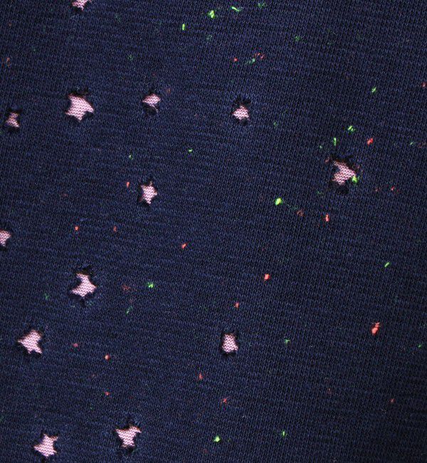 GLOSTER「星穴ネップボンディング クルーネックスウェット」|スウェット・ジャージ|