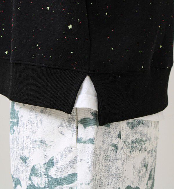 GLOSTER「星穴ネップボンディング クルーネックスウェット」|スウェット・ジャージ|