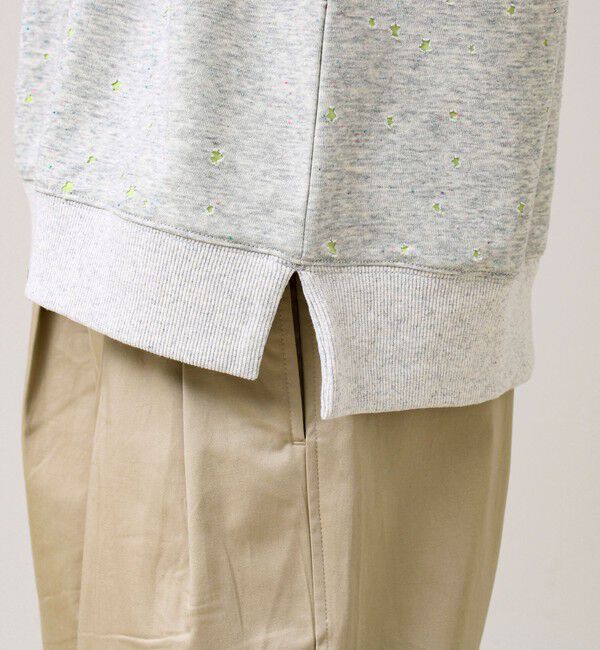 GLOSTER「星穴ネップボンディング クルーネックスウェット」|スウェット・ジャージ|