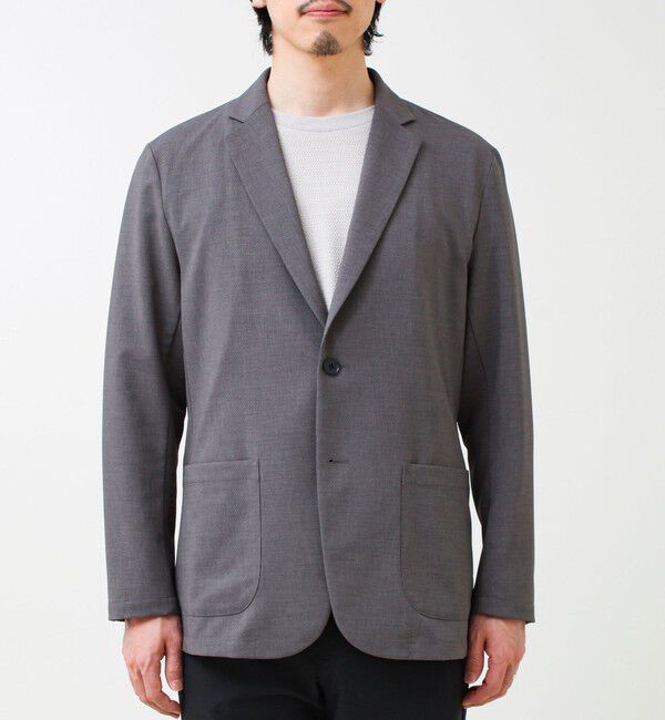 GLOSTER「【セットアップ対応】リネンタッチドビージャケット」|テーラードジャケット|