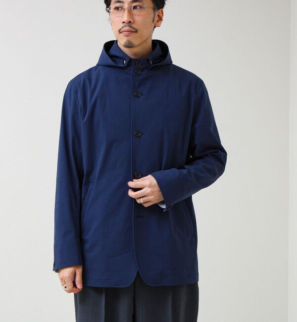 GLOSTER「【GLOSTER名品アウター】スタンドフードブルゾン」|ブルゾン・スタジャン|