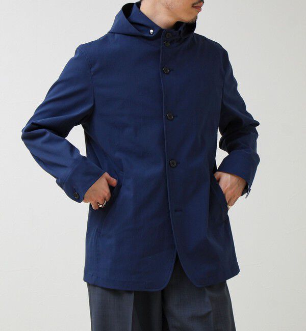 GLOSTER「【GLOSTER名品アウター】スタンドフードブルゾン」|ブルゾン・スタジャン|