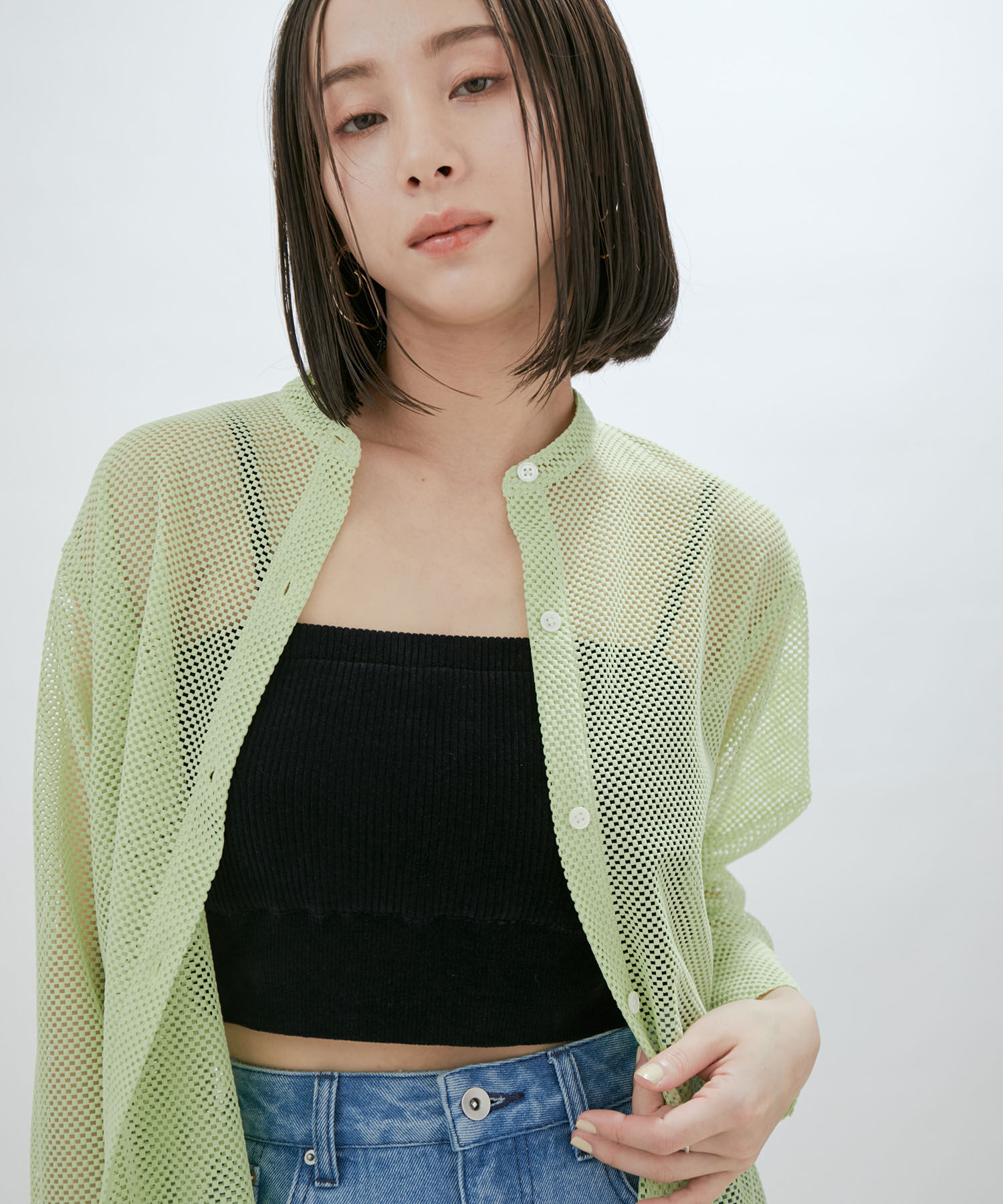 SALON adam et rope'「【オーガニックコットン】パッド付きチューブトップ-CreamyCotton /クリーミーコットン-」|チューブトップ|