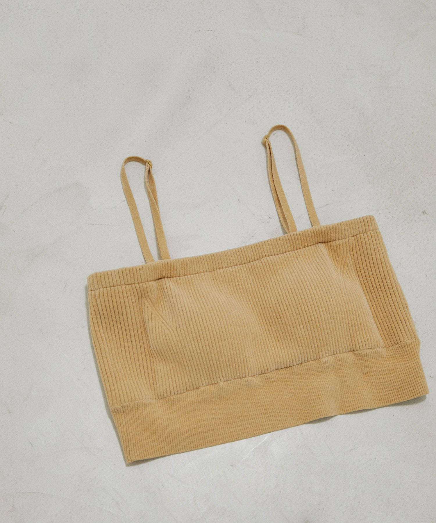 SALON adam et rope'「【オーガニックコットン】パッド付きチューブトップ-CreamyCotton /クリーミーコットン-」|チューブトップ|