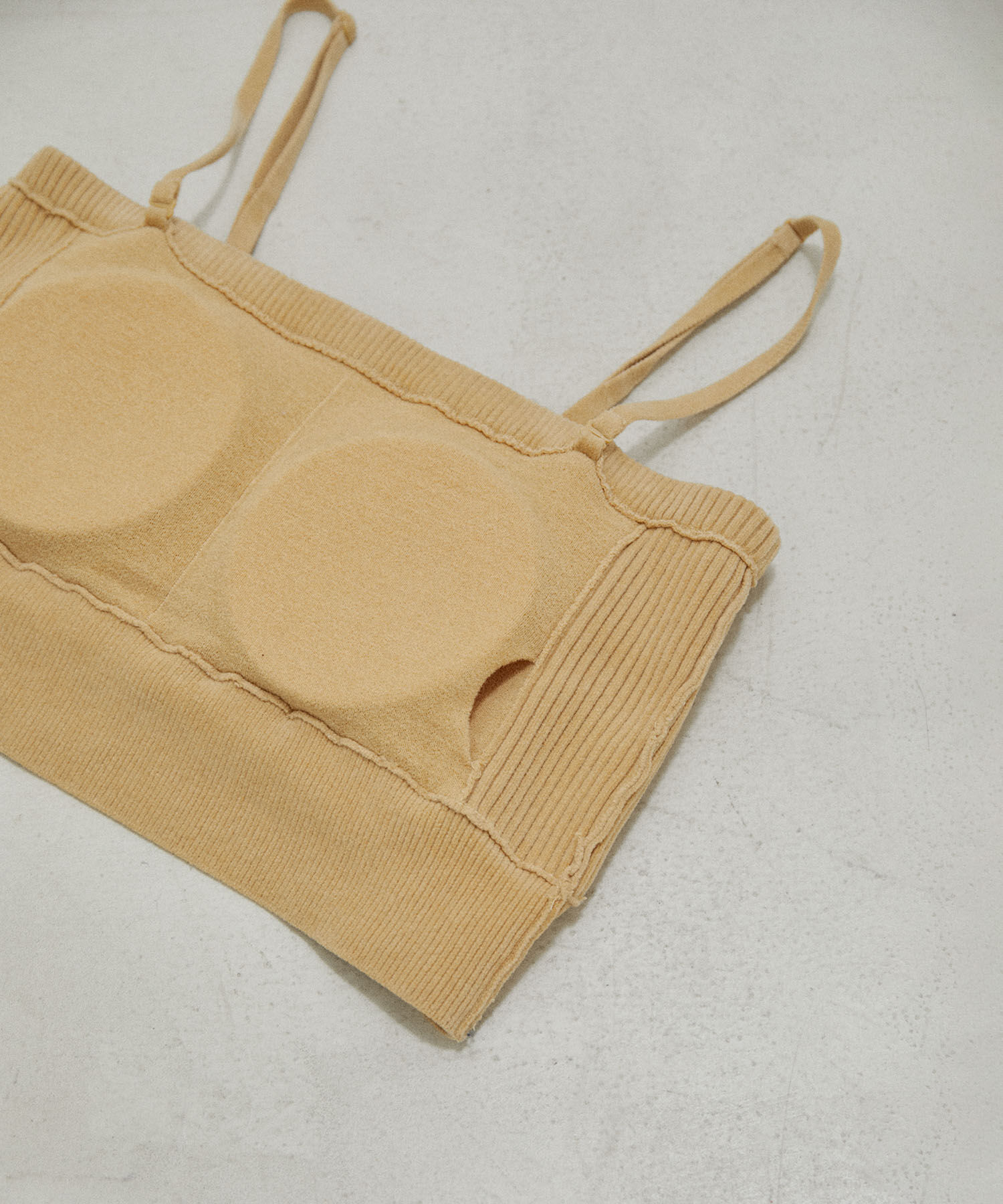 SALON adam et rope'「【オーガニックコットン】パッド付きチューブトップ-CreamyCotton /クリーミーコットン-」|チューブトップ|