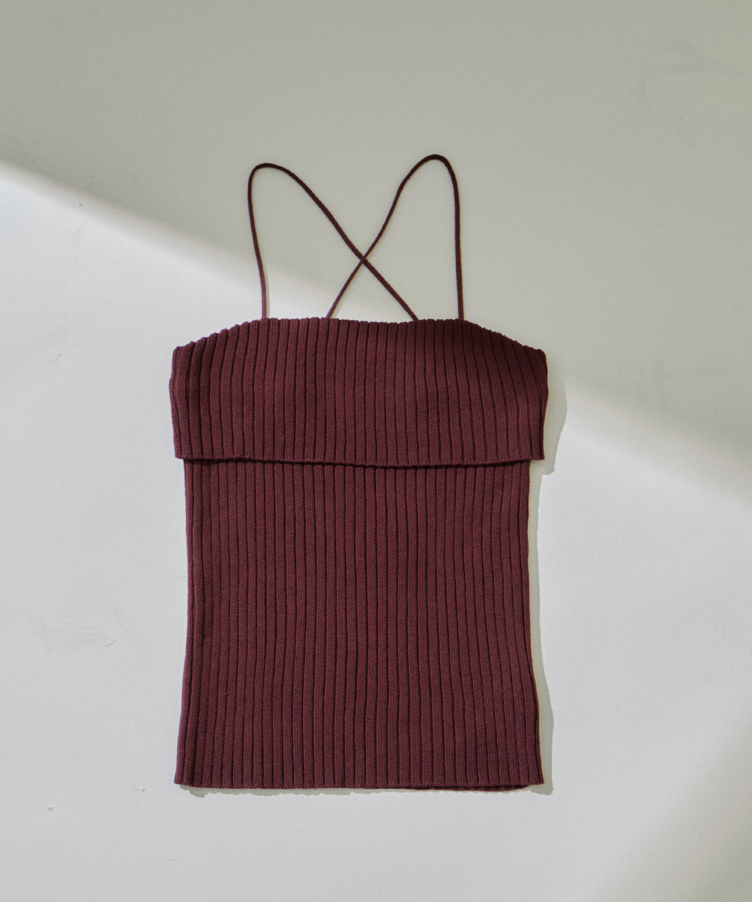 SALON adam et rope'「リブチューブトップ」|チューブトップ|