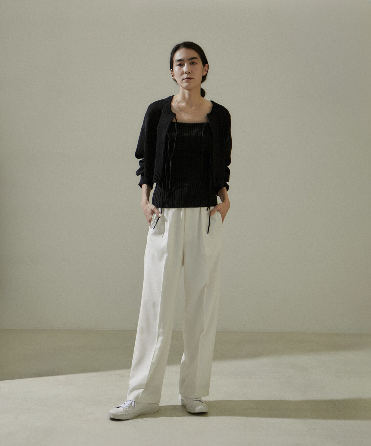 SALON adam et rope'「リブチューブトップ」|チューブトップ|