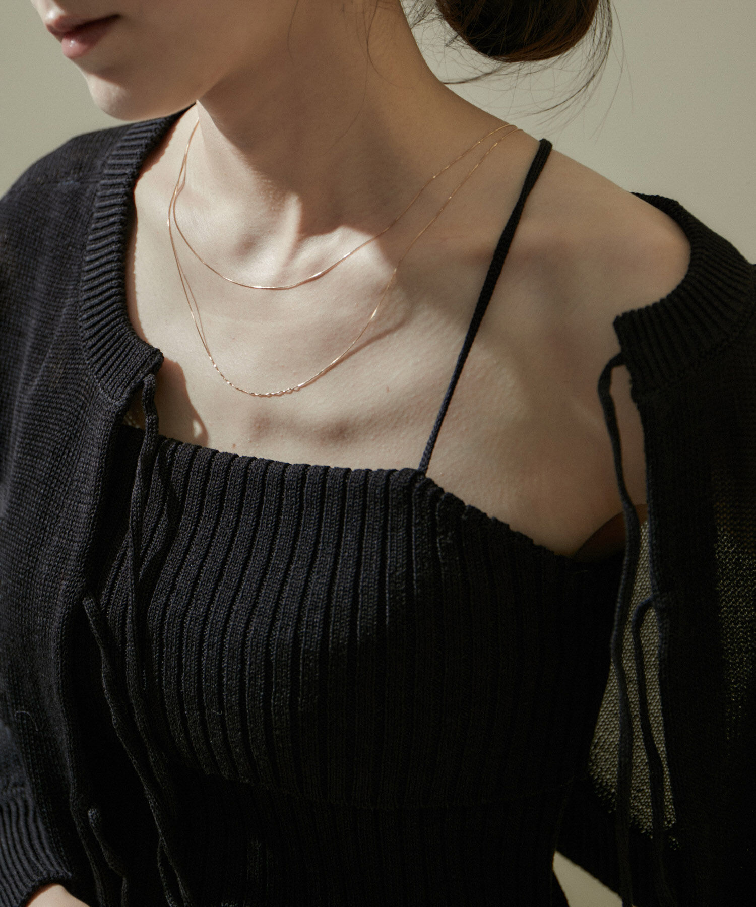 SALON adam et rope'「リブチューブトップ」|チューブトップ|