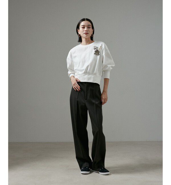 SALON adam et rope'「刺繍ワッペンブローチ＜M＞」|ブローチ・コサージュ|