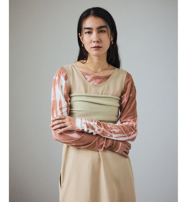 SALON adam et rope'「タイダイシアーロングスリーブTシャツ」|Tシャツ・カットソー|