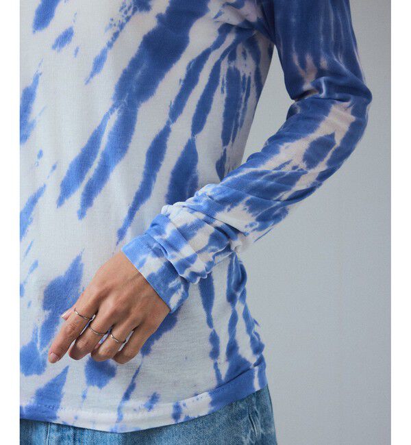 SALON adam et rope'「タイダイシアーロングスリーブTシャツ」|Tシャツ・カットソー|
