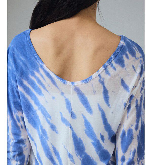 SALON adam et rope'「タイダイシアーロングスリーブTシャツ」|Tシャツ・カットソー|