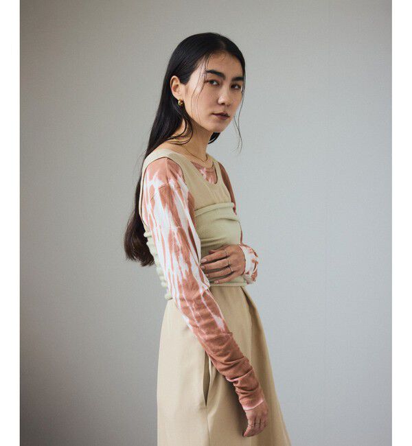 SALON adam et rope'「タイダイシアーロングスリーブTシャツ」|Tシャツ・カットソー|