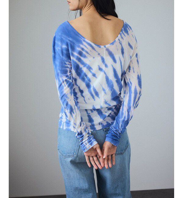 SALON adam et rope'「タイダイシアーロングスリーブTシャツ」|Tシャツ・カットソー|