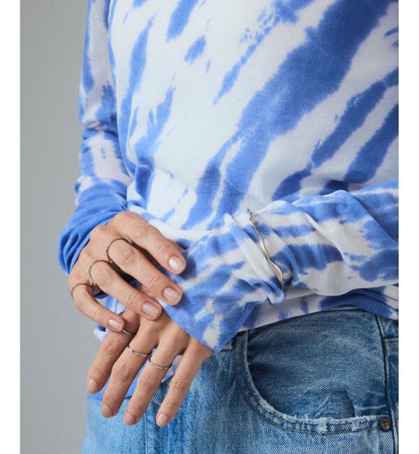 SALON adam et rope'「タイダイシアーロングスリーブTシャツ」|Tシャツ・カットソー|