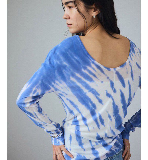 SALON adam et rope'「タイダイシアーロングスリーブTシャツ」|Tシャツ・カットソー|ブルーサブ