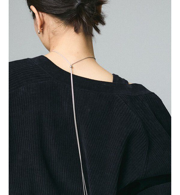 SALON adam et rope'「Vネックカーディガン-CreamyCotton /クリーミーコットン-」|カーディガン|