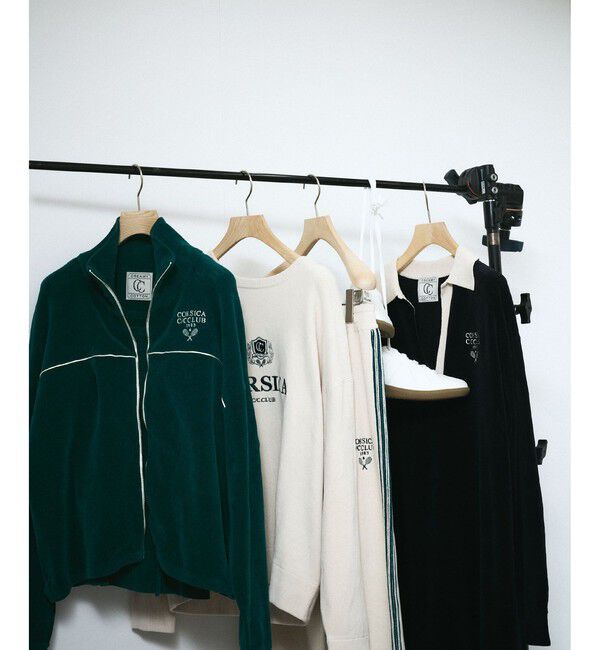 SALON adam et rope'「Vネックカーディガン-CreamyCotton /クリーミーコットン-」|カーディガン|