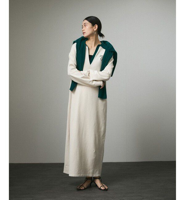 SALON adam et rope'「Vネックカーディガン-CreamyCotton /クリーミーコットン-」|カーディガン|