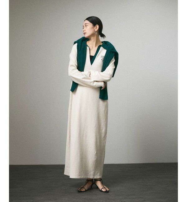 SALON adam et rope'「Vネックカーディガン-CreamyCotton /クリーミーコットン-」|カーディガン|