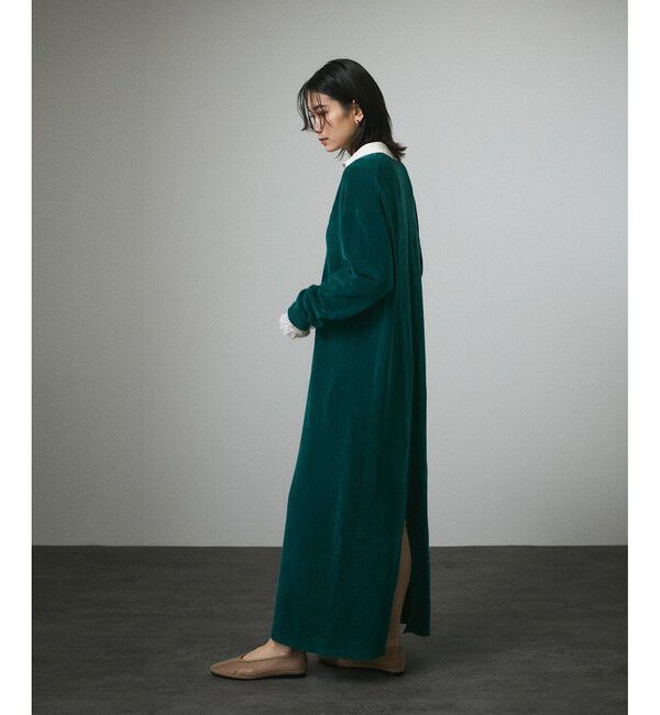 SALON adam et rope'「ポロワンピース-CreamyCotton /クリーミーコットン-」|ワンピース|