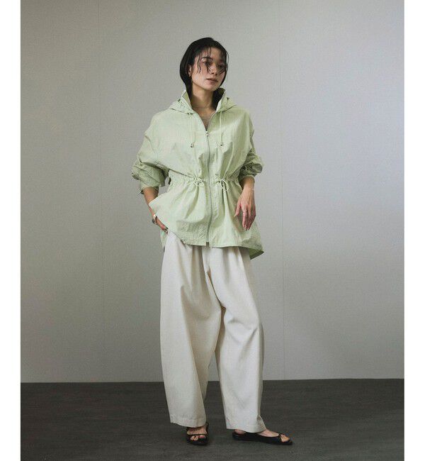 SALON adam et rope'「【WEB限定】リップストップフードブルゾン/スタンドカラーマウンテンパーカー［軽量］」|ブルゾン・スタジャン|