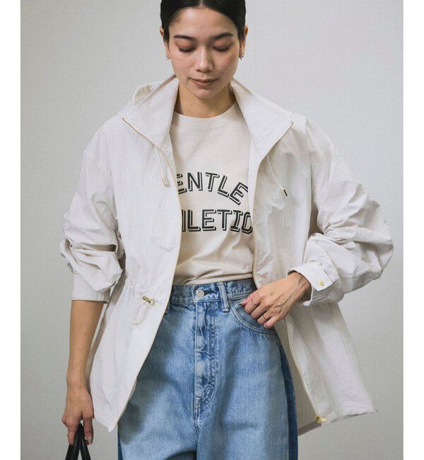 SALON adam et rope'「【WEB限定】リップストップフードブルゾン/スタンドカラーマウンテンパーカー［軽量］」|ブルゾン・スタジャン|